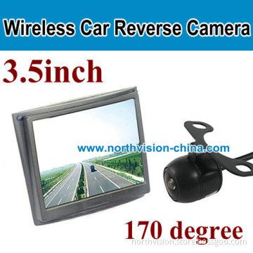 Car Rear View Camera /3.5" Wireless LCD Receiver Monitor, 420tvl, 170 Degree